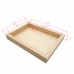 FixtureDisplays® Wood  Tray Tea Coffee Snack Food Serving Tray Retail Display Trays Platform 21356-9